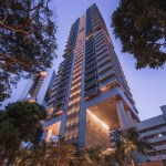 Skyline Orchard Boulevard Orchard River Valley Singapore skyline facade