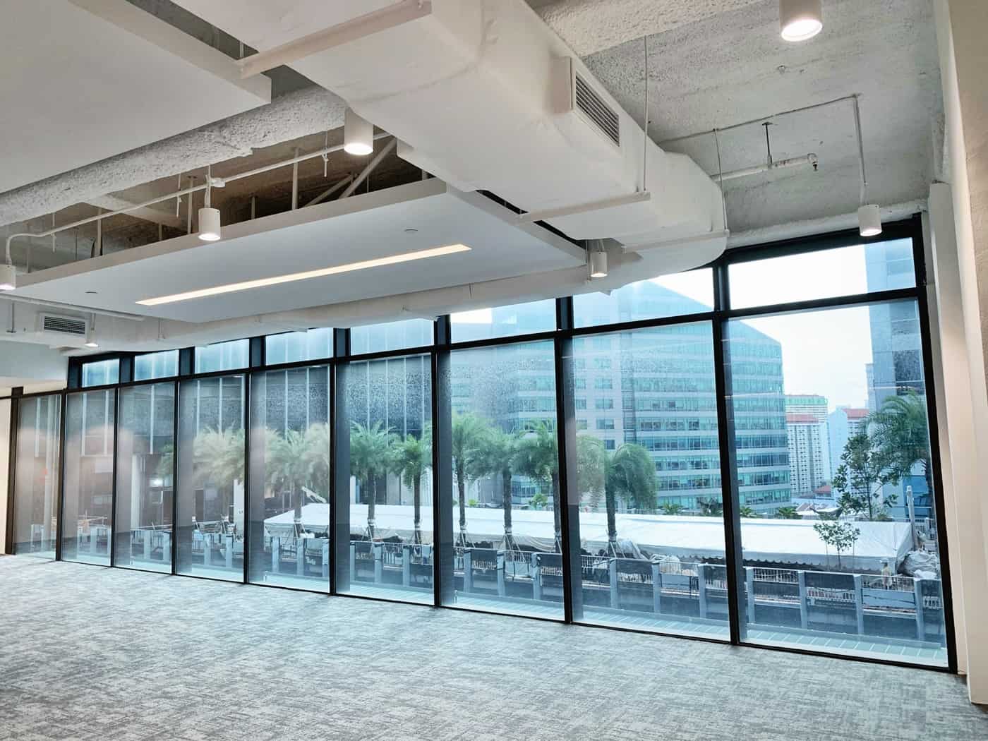 Full Height windows - 55 Market St